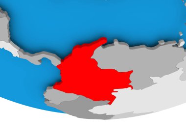 Kolombiya dünya üzerinde