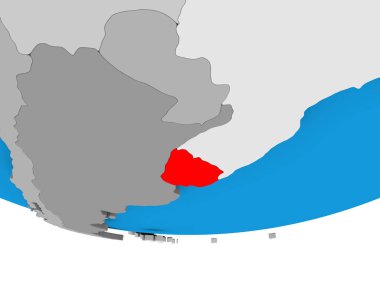 Uruguay dünya üzerinde