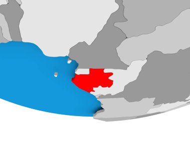 Gabon dünya üzerinde