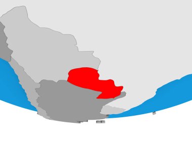 Paraguay Globe
