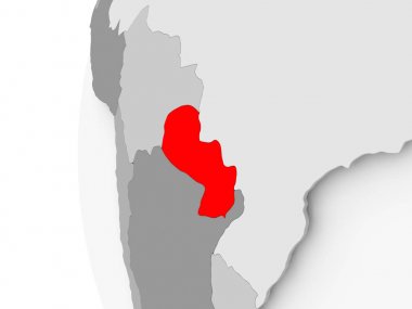 Paraguay gri Küre