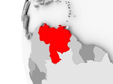 Venezuela gri dünya üzerinde