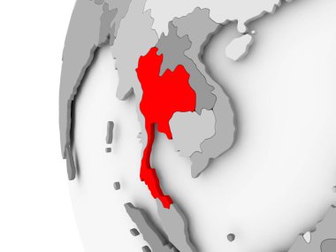 Tayland gri dünya üzerinde