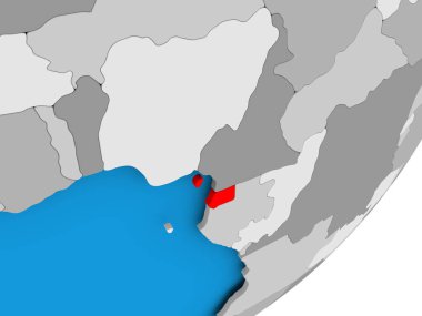 Ekvator Gine Haritası