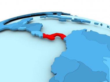 Panama mavi siyasi dünya üzerinde