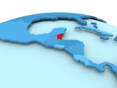 Belize mavi siyasi dünya üzerinde
