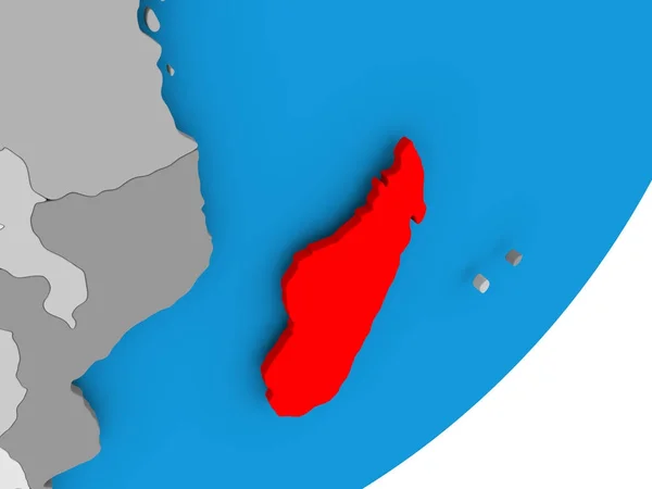 マダガスカルの地図 — ストック写真