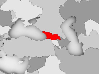 Gürcistan Haritası