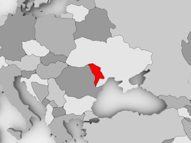 Moldova Haritası