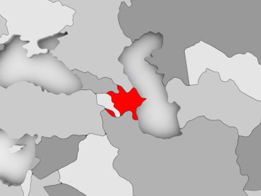 Azerbaycan Haritası