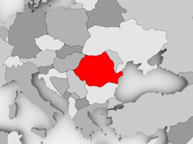 Romanya Haritası