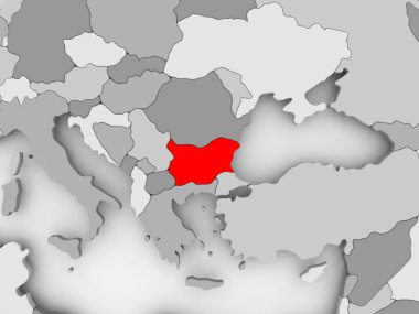 Bulgaristan Haritası