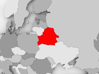 Beyaz Rusya Haritası