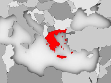 Yunanistan Haritası