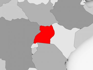 uganda Haritası