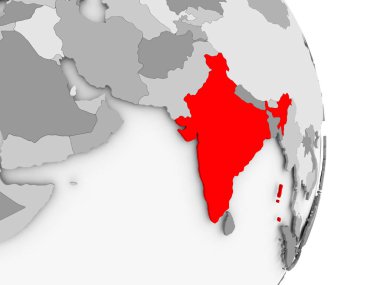 Hindistan gri siyasi dünya üzerinde