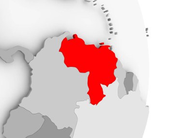 Venezuela gri siyasi dünya üzerinde