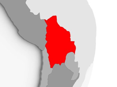 Bolivya gri siyasi dünya üzerinde