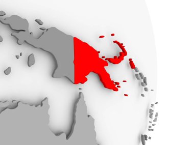 Papua Yeni Gine gri siyasi dünya üzerinde
