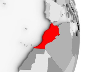 Fas gri siyasi dünya üzerinde