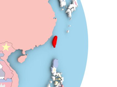 Tayvan bayrağı dünya üzerinde