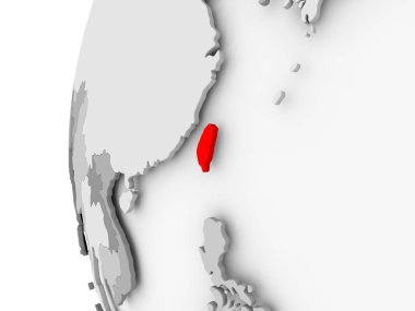 Tayvan gri dünya üzerinde