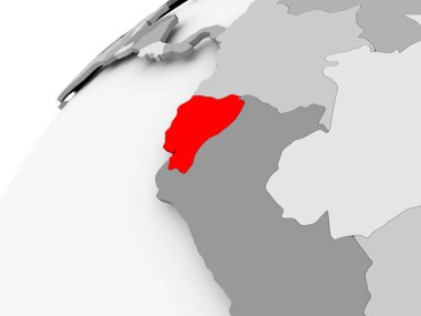 Ekvador gri siyasi dünya üzerinde