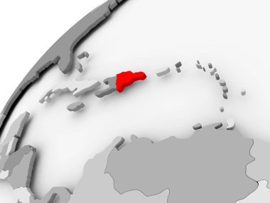 Dominik Cumhuriyeti gri siyasi dünya üzerinde