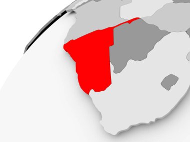 Namibya gri siyasi dünya üzerinde