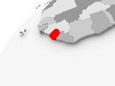 Sierra Leone gri siyasi dünya üzerinde