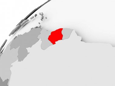 Surinam gri siyasi dünya üzerinde