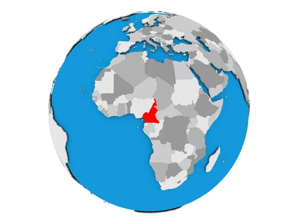 고립 된 세계에 카메룬 — 스톡 사진