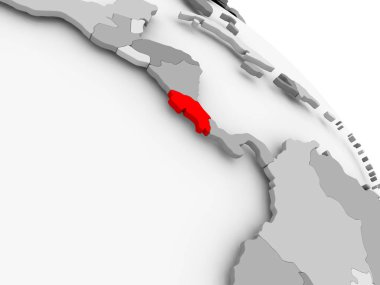 Kosta Rika Haritası