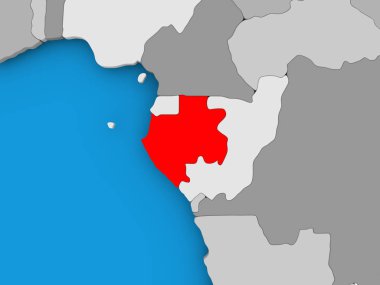 gabon Haritası