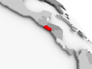 El Salvador Haritası