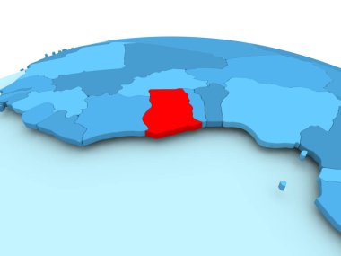 Gana mavi siyasi dünya üzerinde