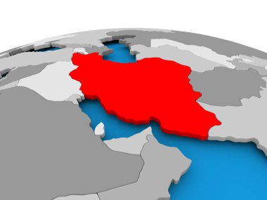 Iran siyasi dünya üzerinde