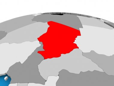 Chad siyasi dünya üzerinde