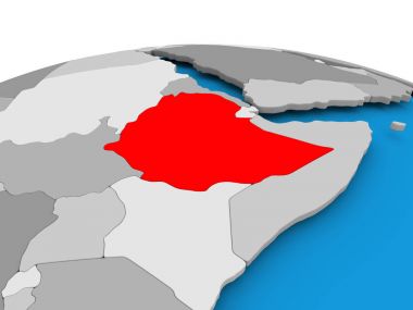 Etiyopya siyasi dünya üzerinde