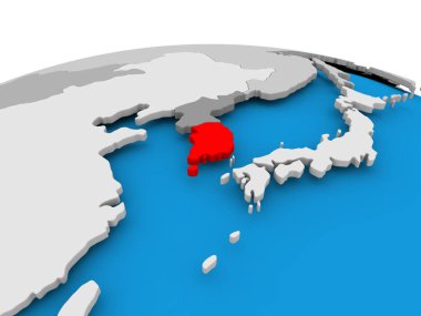 Güney Kore siyasi dünya üzerinde