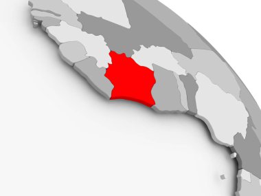 Fildişi Sahili Haritası