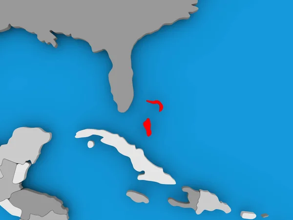 La carte de Bahamas — Photo