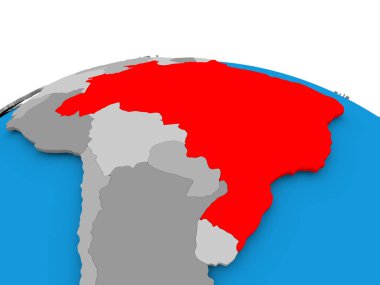 Brezilya siyasi dünya üzerinde