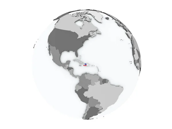고립 된 세계에 아이티 — 스톡 사진