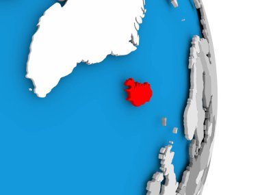 Dünya üzerinde İzlanda