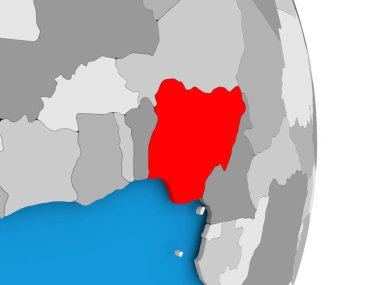 Nijerya dünya üzerinde