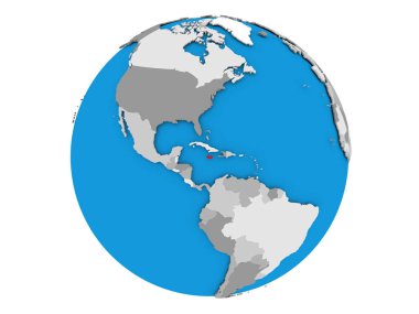 Jamaika izole küre üzerinde