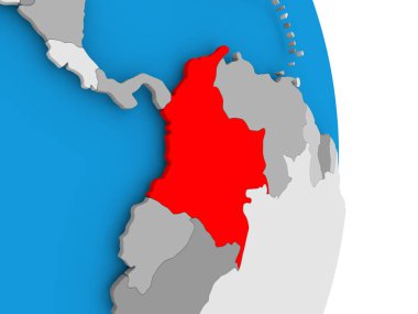 Kolombiya dünya üzerinde