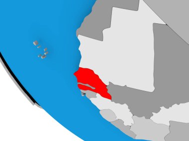 Senegal siyasi dünya üzerinde