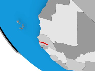 Gambiya siyasi dünya üzerinde